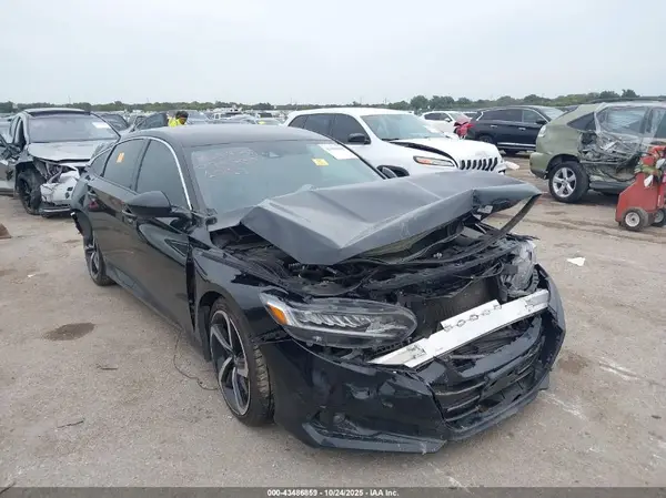 1HGCV1F32MA075709 2021 HONDA ACCORD - Image 1