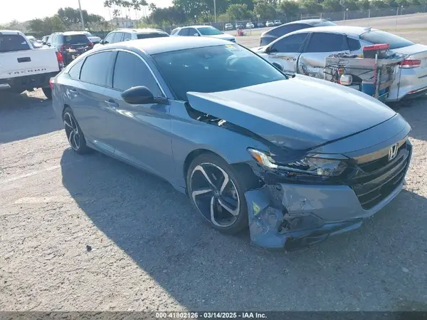 1HGCV1F32MA083857 2021 HONDA ACCORD - Image 1
