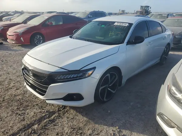 1HGCV1F32MA096267 2021 HONDA ACCORD - Image 1
