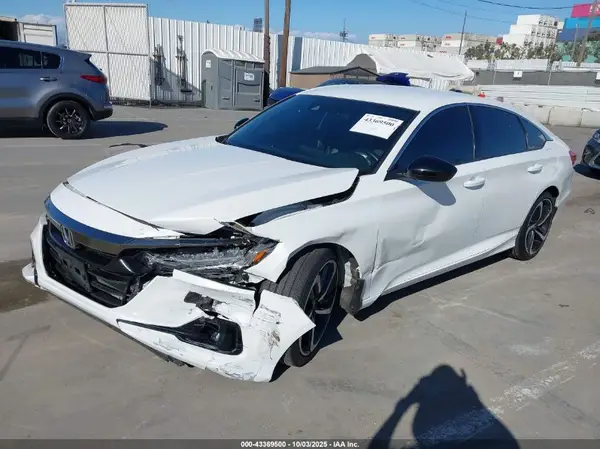 1HGCV1F32MA096317 2021 HONDA ACCORD - Image 2