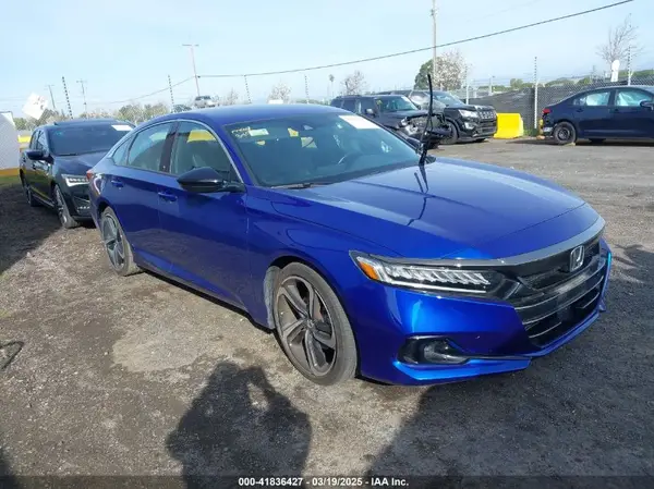 1HGCV1F32MA100480 2021 HONDA ACCORD - Image 1