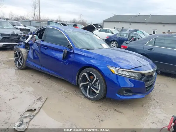 1HGCV1F32MA100995 2021 HONDA ACCORD - Image 1