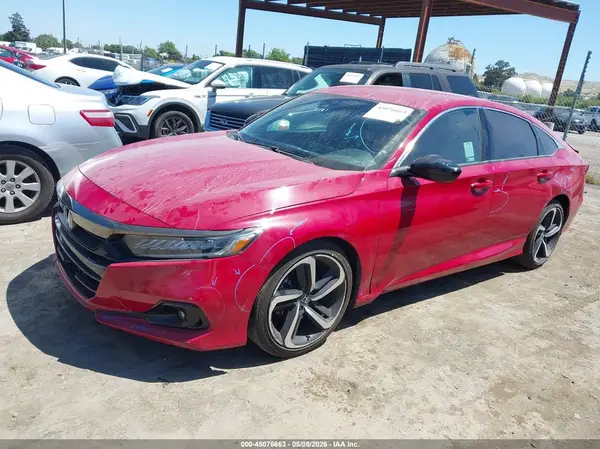 1HGCV1F32MA101435 2021 HONDA ACCORD - Image 2