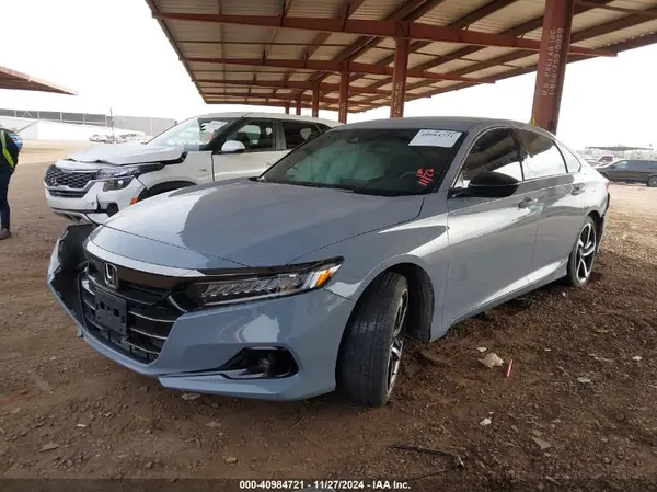 1HGCV1F32MA107302 2021 HONDA ACCORD - Image 2