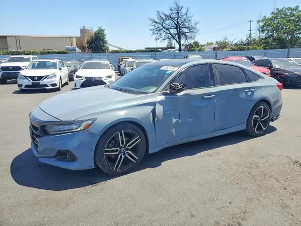 1HGCV1F32MA117666 2021 HONDA ACCORD - Image 1