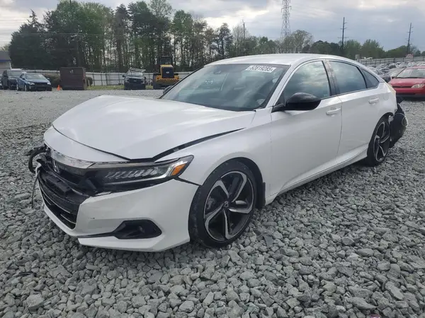 1HGCV1F32NA001711 2022 HONDA ACCORD - Image 1