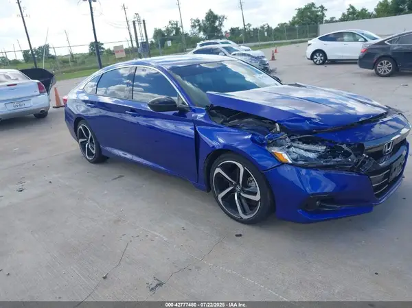 1HGCV1F32NA005337 2022 HONDA ACCORD - Image 1