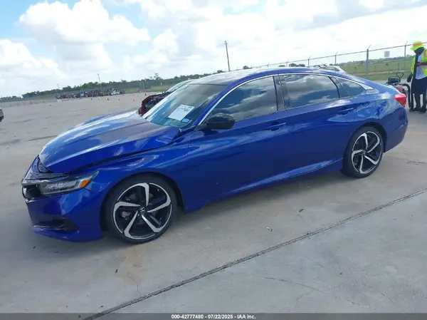 1HGCV1F32NA005337 2022 HONDA ACCORD - Image 2