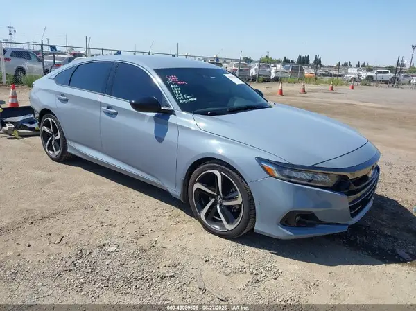 1HGCV1F32NA018928 2022 HONDA ACCORD - Image 1