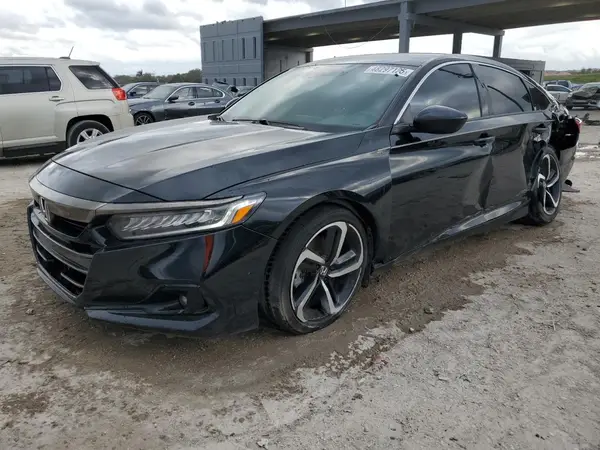 1HGCV1F32NA064789 2022 HONDA ACCORD - Image 1