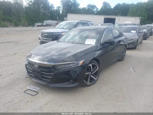 1HGCV1F32NA098019 2022 HONDA ACCORD - Image 2