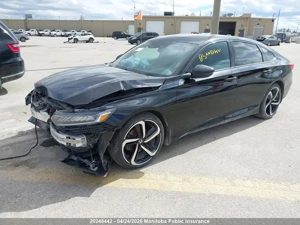 1HGCV1F32NA800842 2022 HONDA ACCORD - Image 2