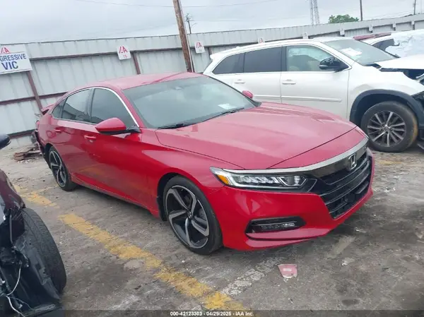 1HGCV1F33KA073867 2019 HONDA ACCORD - Image 1