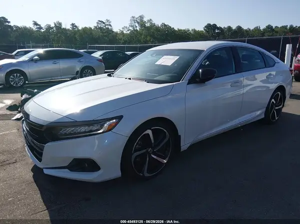 1HGCV1F33NA050142 2022 HONDA ACCORD - Image 2