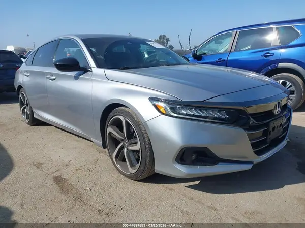 1HGCV1F33NA070326 2022 HONDA ACCORD - Image 1