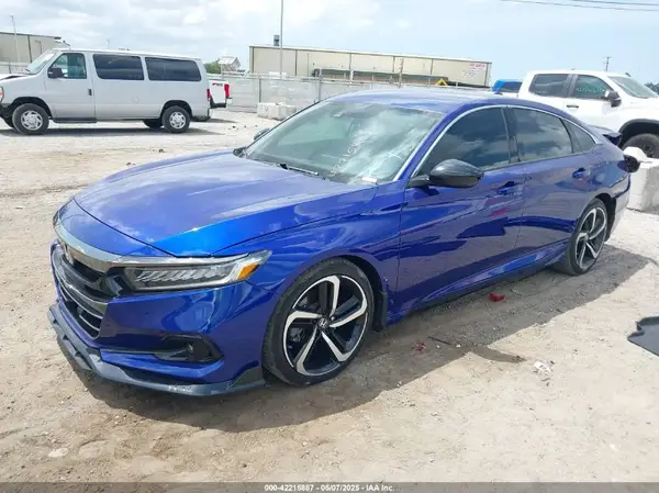 1HGCV1F33NA083674 2022 HONDA ACCORD - Image 2