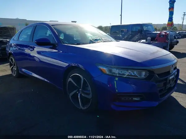 1HGCV1F34JA001963 2018 HONDA ACCORD - Image 1