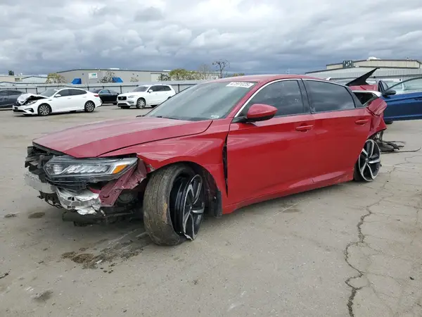 1HGCV1F34JA073648 2018 HONDA ACCORD - Image 1