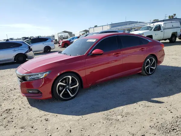 1HGCV1F34JA221605 2018 HONDA ACCORD - Image 1