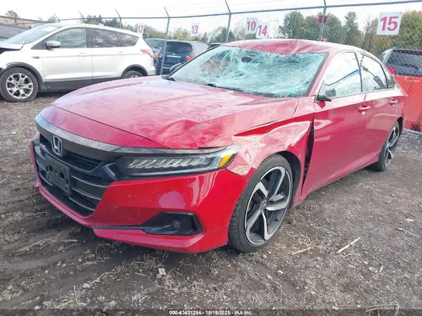 1HGCV1F34MA080636 2021 HONDA ACCORD - Image 2