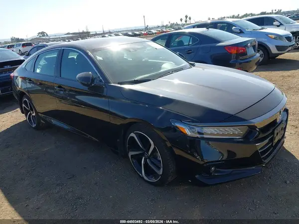 1HGCV1F34NA057682 2022 HONDA ACCORD - Image 1