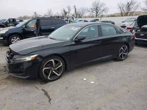 1HGCV1F34NA070593 2022 HONDA ACCORD - Image 1