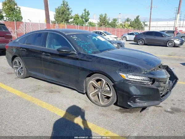 1HGCV1F34NA070688 2022 HONDA ACCORD - Image 1