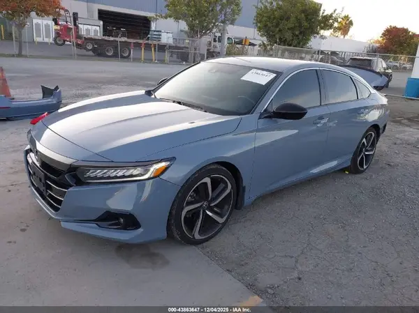 1HGCV1F34NA123485 2022 HONDA ACCORD - Image 2