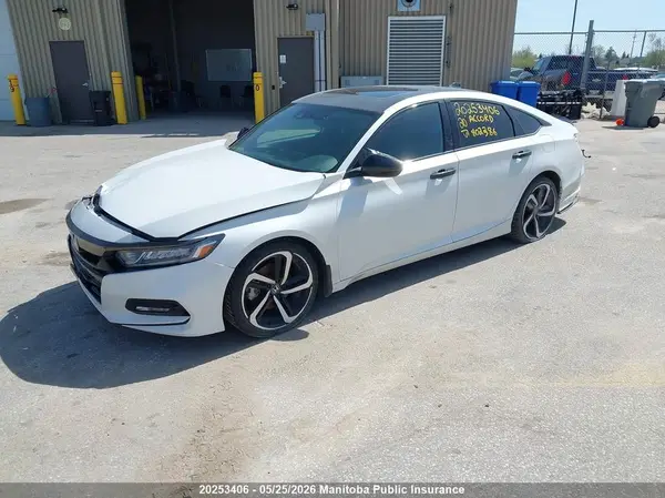 1HGCV1F35LA802386 2020 HONDA ACCORD - Image 2