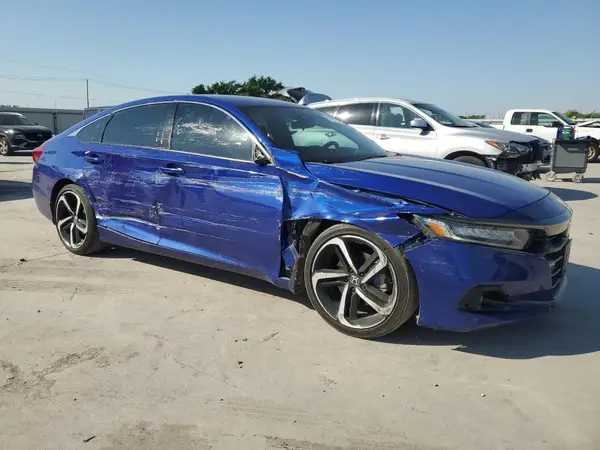 2021 HONDA ACCORD COPART lot 52077985 auction photo 4