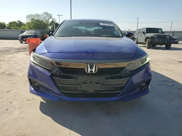 2021 HONDA ACCORD COPART lot 52077985 auction photo 5