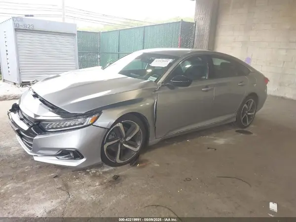 1HGCV1F35NA003663 2022 HONDA ACCORD - Image 2