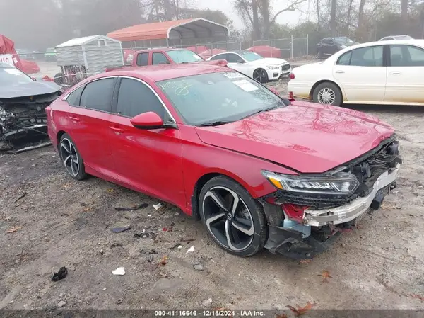 1HGCV1F36JA082142 2018 HONDA ACCORD - Image 1