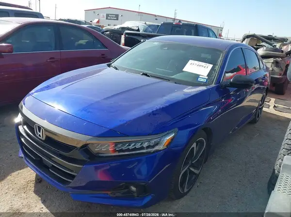 1HGCV1F36MA100580 2021 HONDA ACCORD - Image 2