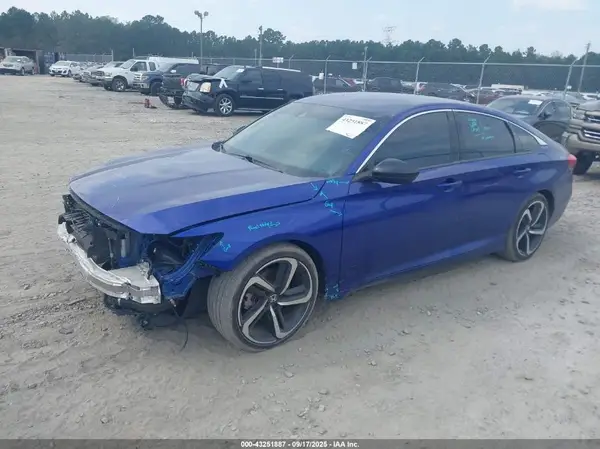 1HGCV1F36NA008791 2022 HONDA ACCORD - Image 2