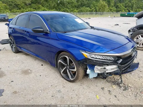 1HGCV1F36NA060406 2022 HONDA ACCORD - Image 1