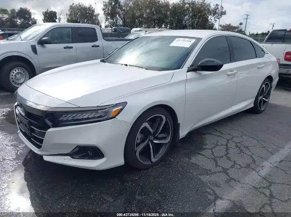 1HGCV1F36NA061345 2022 HONDA ACCORD - Image 2