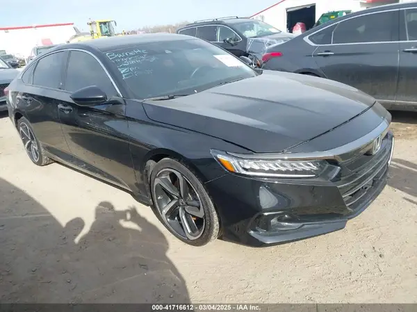 1HGCV1F36NA109670 2022 HONDA ACCORD - Image 1