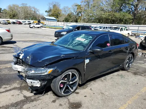1HGCV1F37JA020460 2018 HONDA ACCORD - Image 1