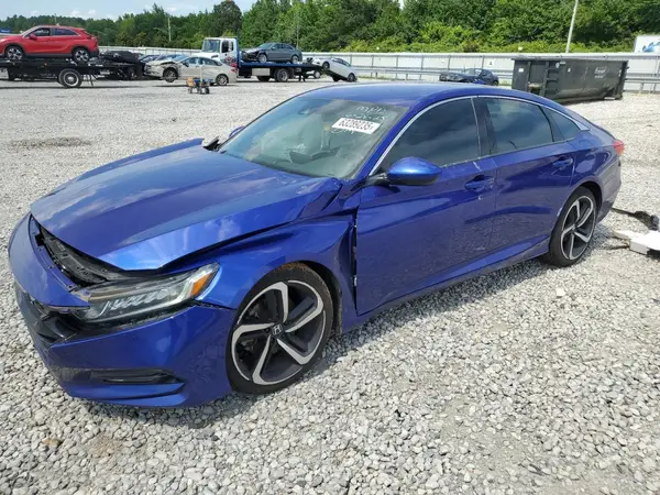1HGCV1F37KA055596 2019 HONDA ACCORD - Image 1