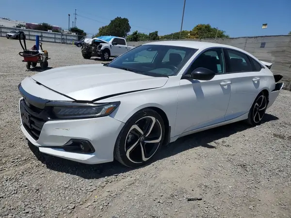 1HGCV1F37MA007907 2021 HONDA ACCORD - Image 1