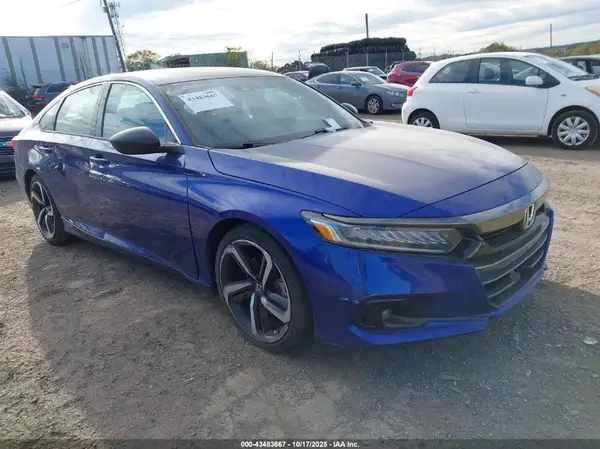 1HGCV1F37MA008622 2021 HONDA ACCORD - Image 1