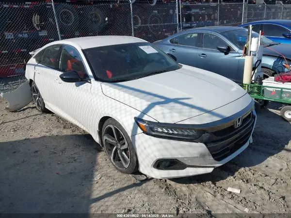1HGCV1F37MA052992 2021 HONDA ACCORD - Image 1