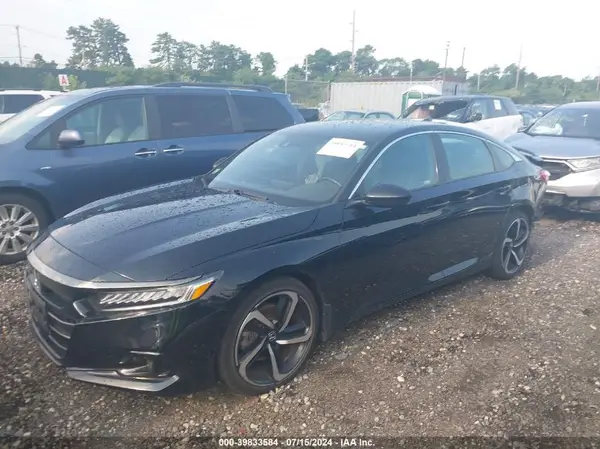 1HGCV1F37MA080467 2021 HONDA ACCORD - Image 2
