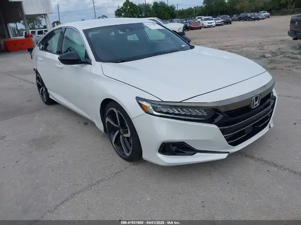 1HGCV1F37MA098600 2021 HONDA ACCORD - Image 1