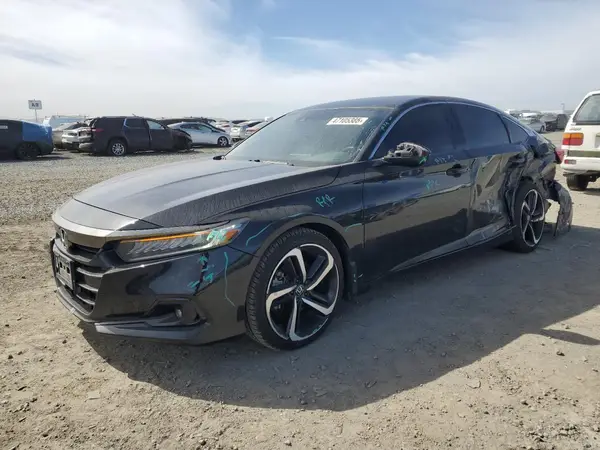 1HGCV1F37NA008637 2022 HONDA ACCORD - Image 1