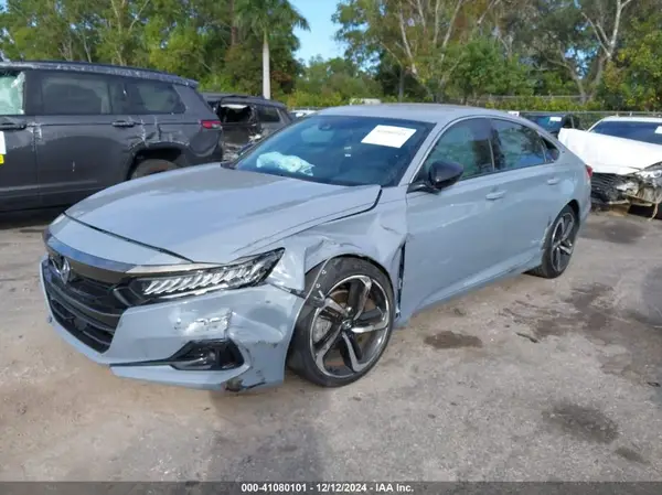 1HGCV1F37NA035885 2022 HONDA ACCORD - Image 2