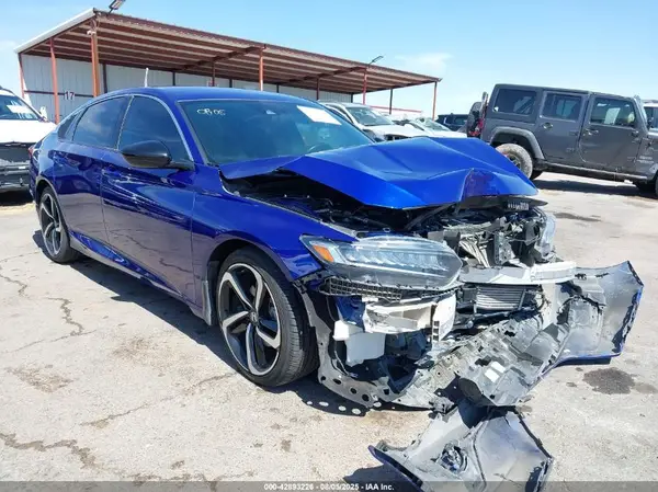 1HGCV1F37NA076582 2022 HONDA ACCORD - Image 1