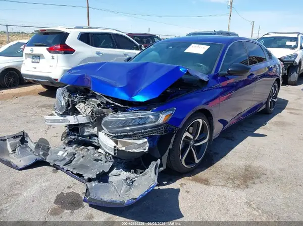 1HGCV1F37NA076582 2022 HONDA ACCORD - Image 2