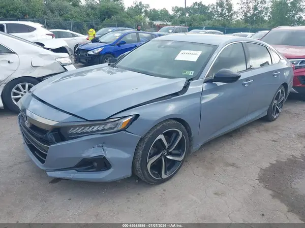 1HGCV1F37NA093916 2022 HONDA ACCORD - Image 2